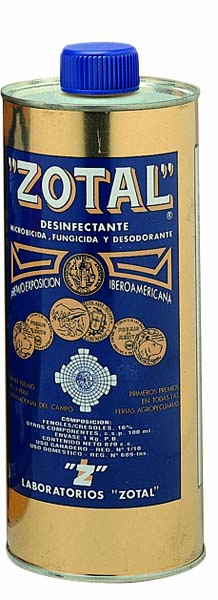 Desinfectante Para Cuadras Zotal 870 ml